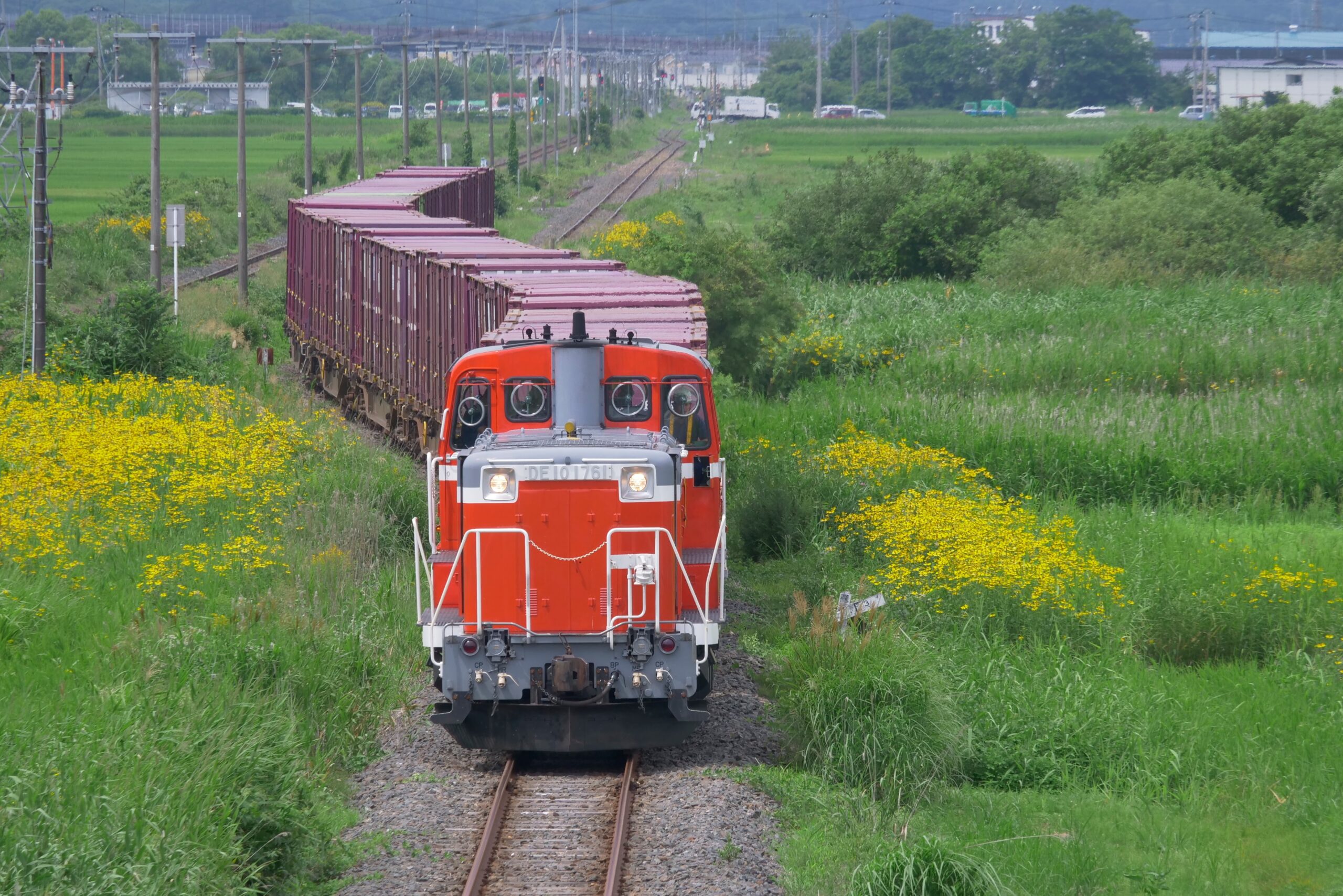 それなりに暑い中で八戸臨海鉄道のDE10を撮影した記録 in 23年7月